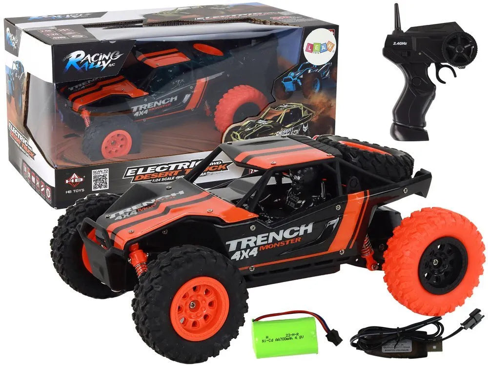 Visureigis oranžinis RC 1:24